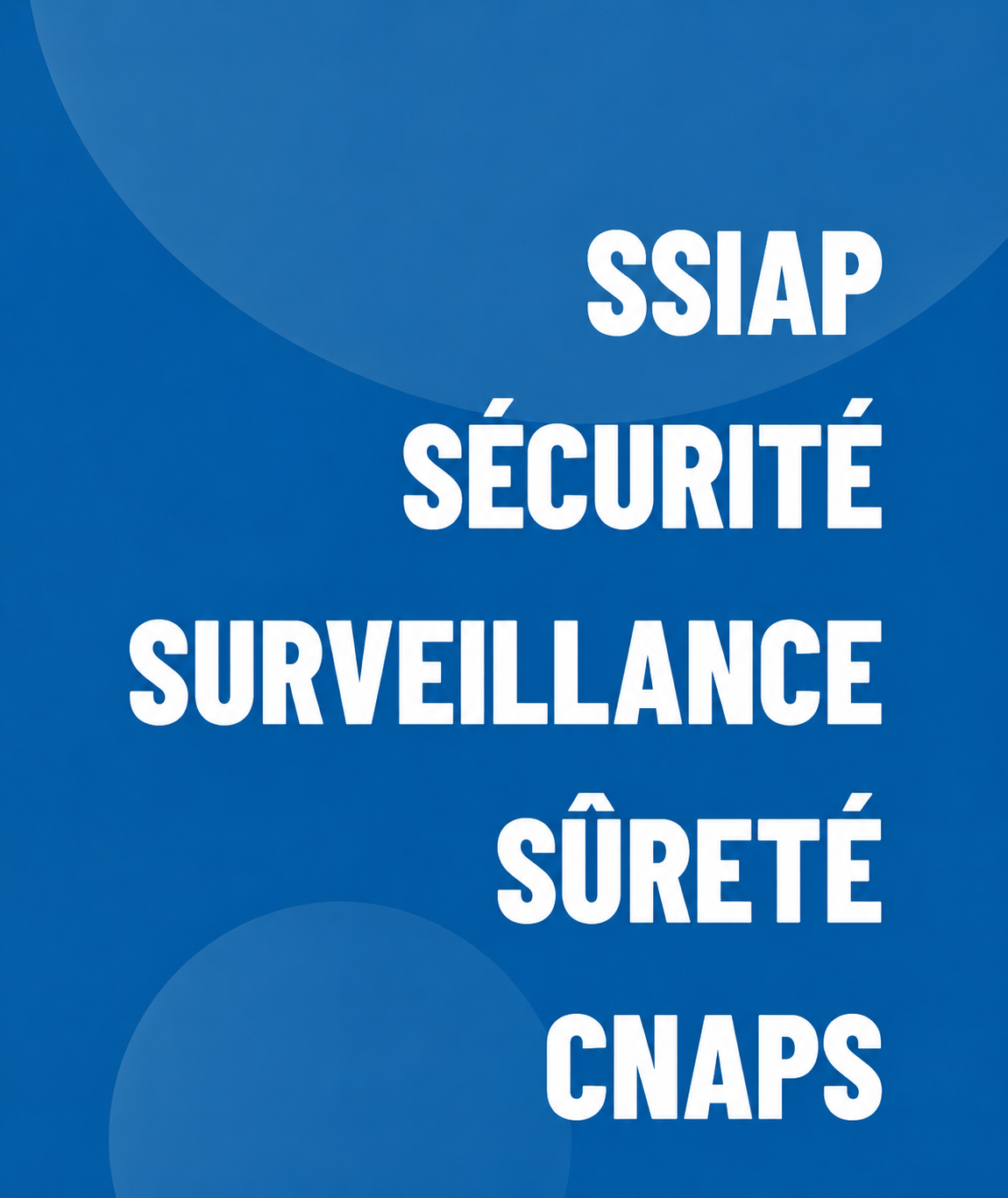 Recrutement sécurité privée : visuel professionnel d’agents SSIAP, sécurité incendie, surveillance et sûreté